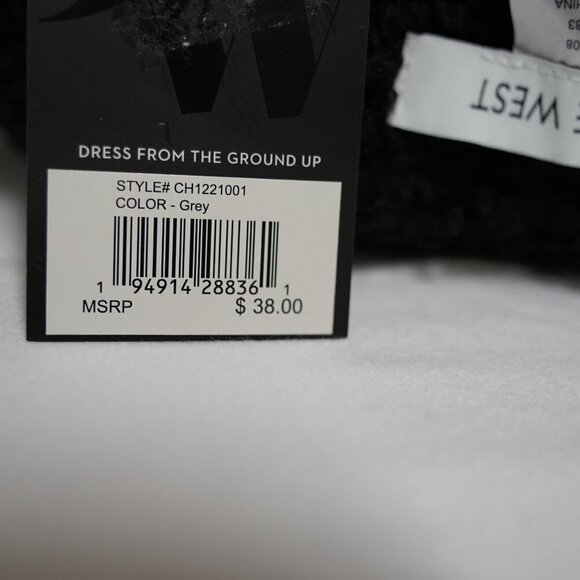 Y2K Nine West Fuzzy Plaid Bucket Hat, One Size Adult - Picture 2 of 5